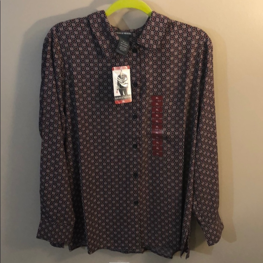 Long sleeve blouse